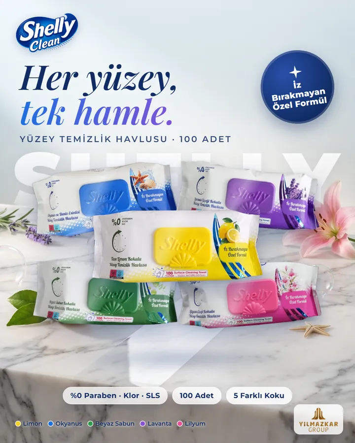 Yılmazkar Group için Instagram post tasarımı: Shelly yüzey temizlik havlusu